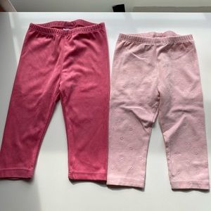 5 pairs of babygirl leggings